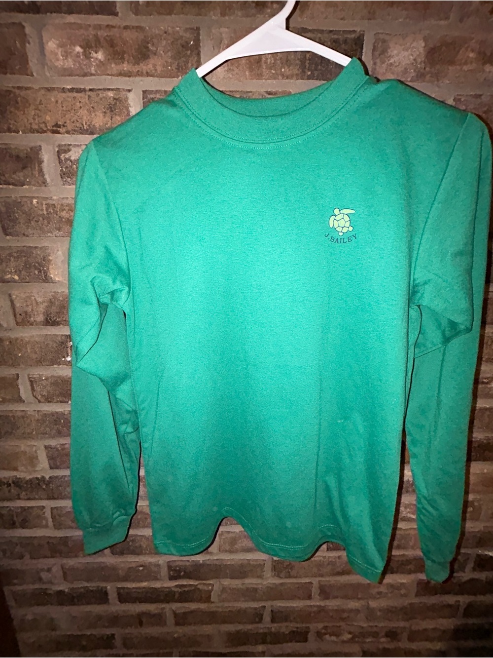 ComfortFit Kids Long-Sleeve Tee in Teal by J. Bailey